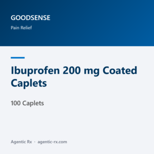 GoodSense Ibuprofen 200 mg Coated Caplets (100 Caplets)